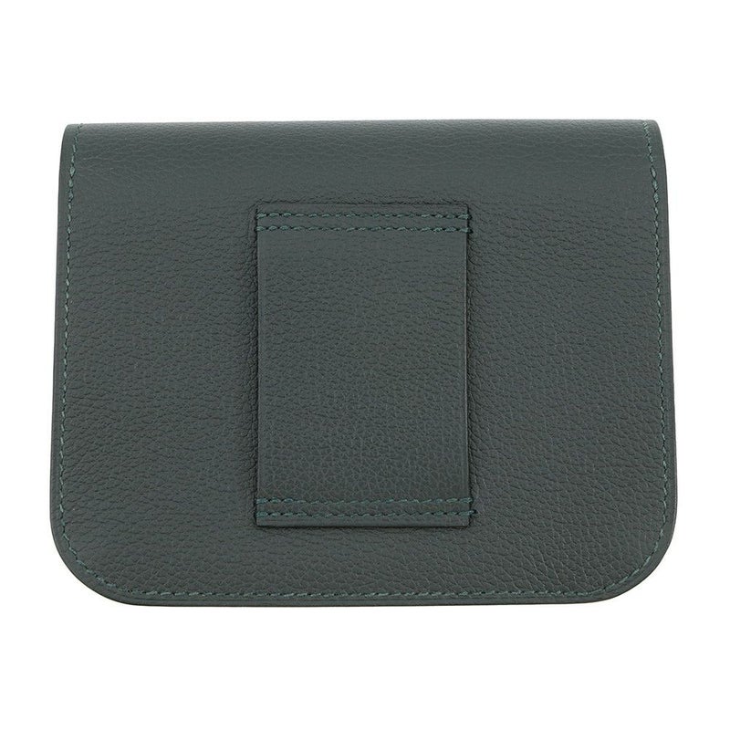 エルメス 財布 コンスタンス スリム ヴェールフォンセ/ヴェールモワイヤン/ゴールド金具 エバーカラー W刻印