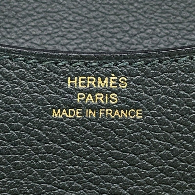 エルメス 財布 コンスタンス スリム ヴェールフォンセ/ヴェールモワイヤン/ゴールド金具 エバーカラー W刻印