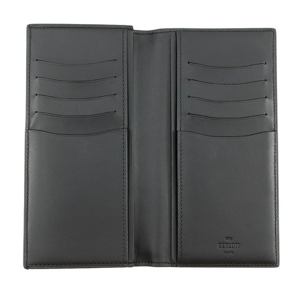 ベルルッティ 長財布 カリグラフィ エスパス フラップ ロングウォレット レザー Berluti メンズ