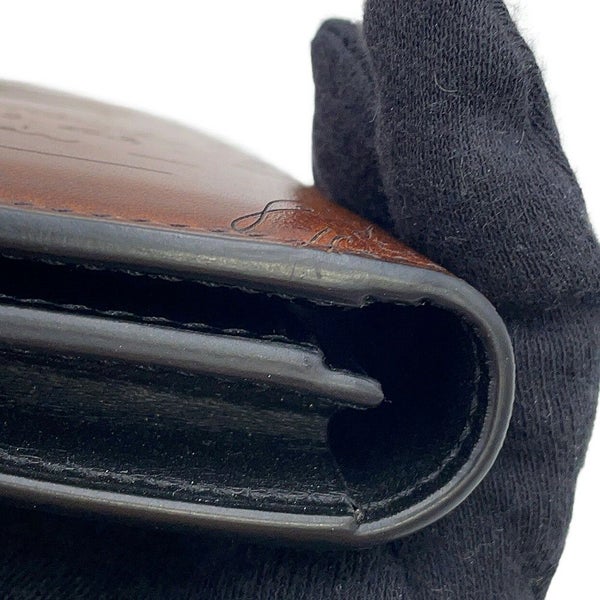 ベルルッティ 長財布 カリグラフィ エスパス フラップ ロングウォレット レザー Berluti メンズ