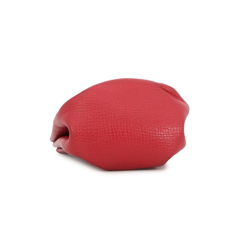 エルメス ポーチ ヴェスパ レッド/ゴールド金具 レザー □C刻印 HERMES 小物入れ