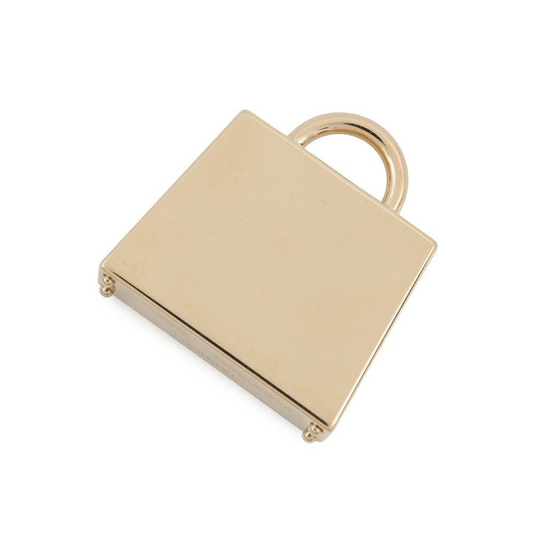 エルメス チャーム キュリオジテ  ケリー ラキュ ブラック/ゴールド金具 ラッカー HERMES 黒