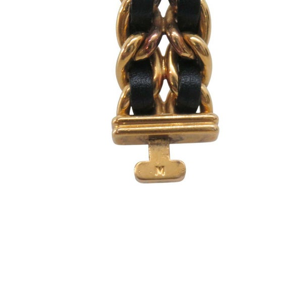 シャネル プルミエール M H0001 CHANEL 腕時計 レディース 黒文字盤 クォーツ