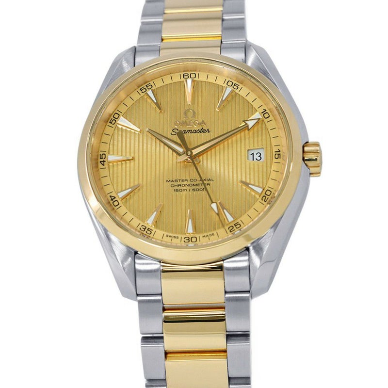 オメガ シーマスター アクアテラ 150M マスター K18YGイエローゴールド 231.20.42.21.08.001 腕時計 シャンパン文字盤