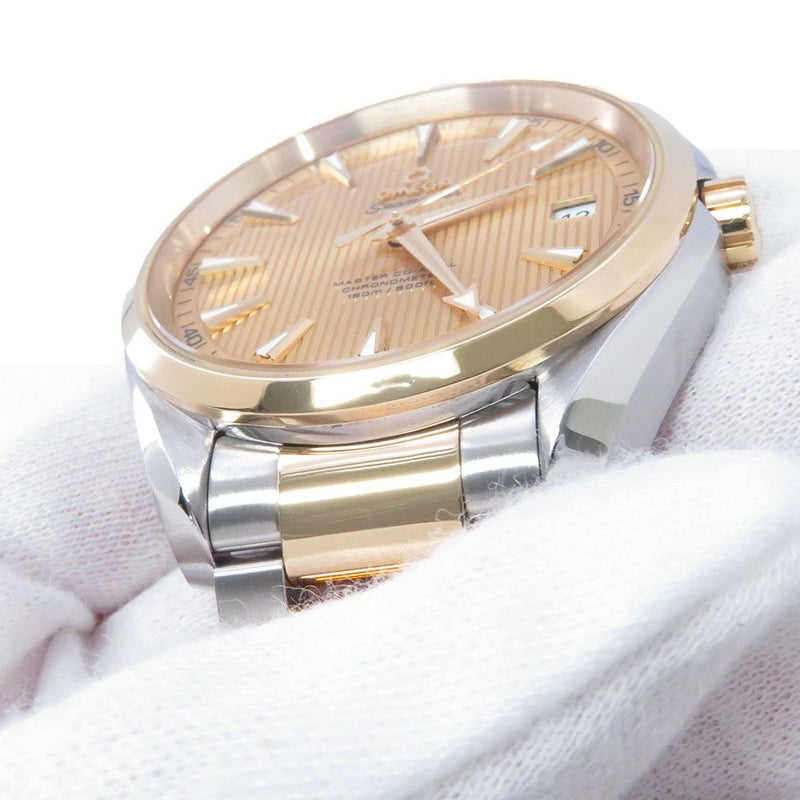 オメガ シーマスター アクアテラ 150M マスター K18YGイエローゴールド 231.20.42.21.08.001 腕時計 シャンパン文字盤