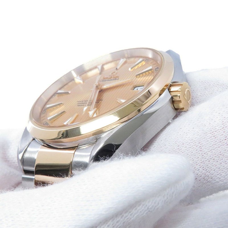 オメガ シーマスター アクアテラ 150M マスター K18YGイエローゴールド 231.20.42.21.08.001 腕時計 シャンパン文字盤