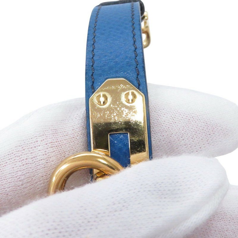 エルメス ケリーウォッチ ブルー/ゴールド金具 エプソン ◯Y刻印 KE1.210 HERMES 腕時計 クォーツ ウォッチ 白文字盤