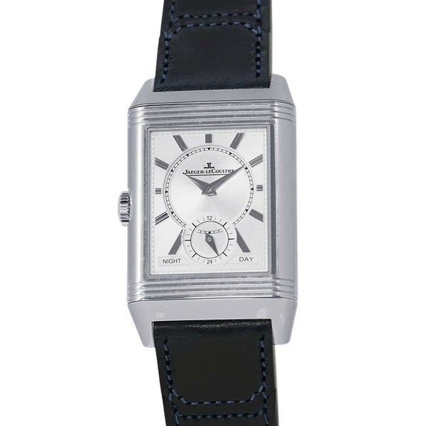 ジャガールクルト レベルソ・トリビュート デュオ・スモールセコンド Q3988481 ブルー/シルバー文字盤