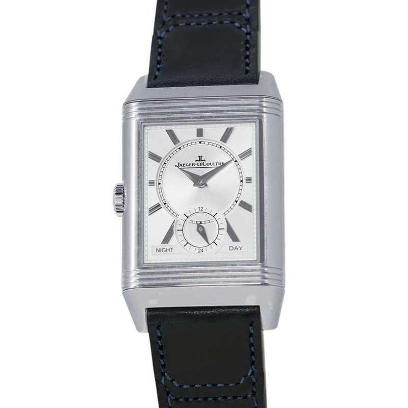 ジャガールクルト レベルソ・トリビュート デュオ・スモールセコンド Q3988481 ブルー/シルバー文字盤