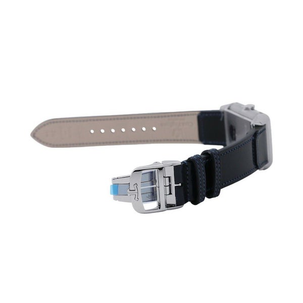 ジャガールクルト レベルソ・トリビュート デュオ・スモールセコンド Q3988481 ブルー/シルバー文字盤