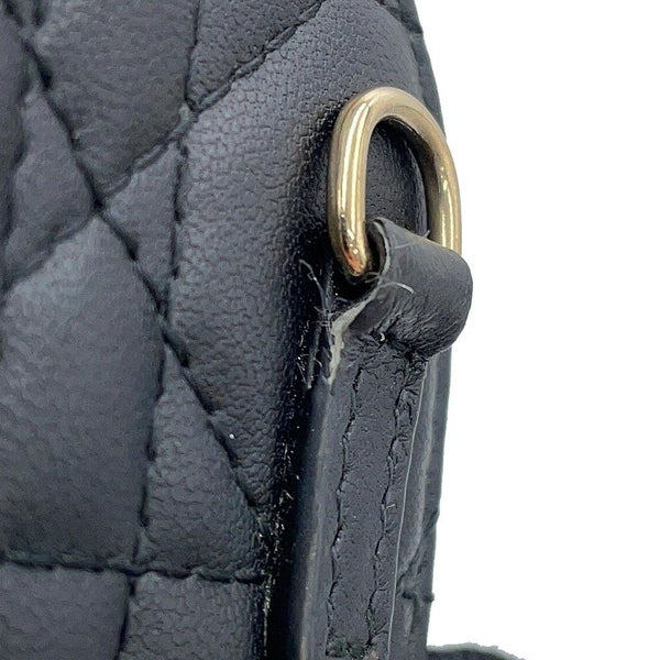 クリスチャン・ディオール スマホケース カナージュ レディディオール Call'in Dior フォンホルダー S0872ONMJ 黒 2way