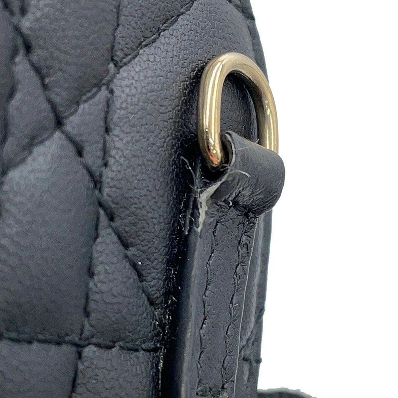 クリスチャン・ディオール スマホケース カナージュ レディディオール Call'in Dior フォンホルダー S0872ONMJ 黒 2way