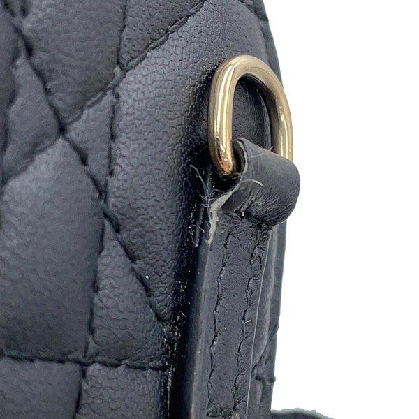 クリスチャン・ディオール スマホケース カナージュ レディディオール Call'in Dior フォンホルダー S0872ONMJ 黒 2way