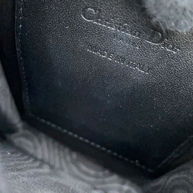 クリスチャン・ディオール スマホケース カナージュ レディディオール Call'in Dior フォンホルダー S0872ONMJ 黒 2way