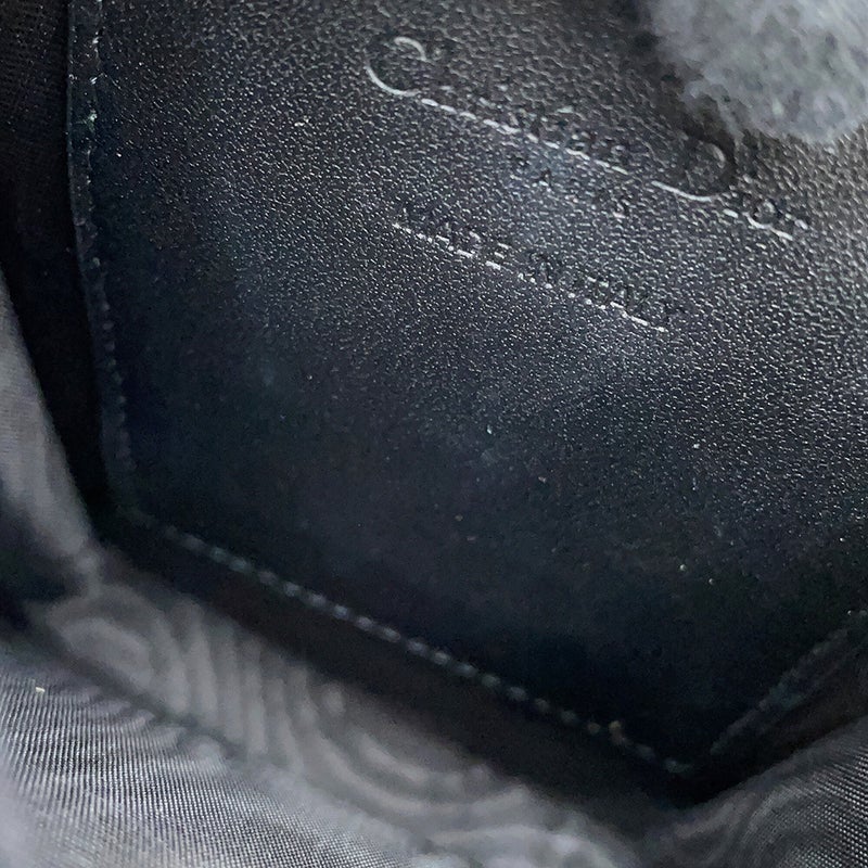 クリスチャン・ディオール スマホケース カナージュ レディディオール Call'in Dior フォンホルダー S0872ONMJ 黒 2way