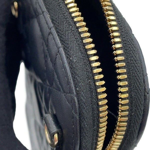 クリスチャン・ディオール スマホケース カナージュ レディディオール Call'in Dior フォンホルダー S0872ONMJ 黒 2way