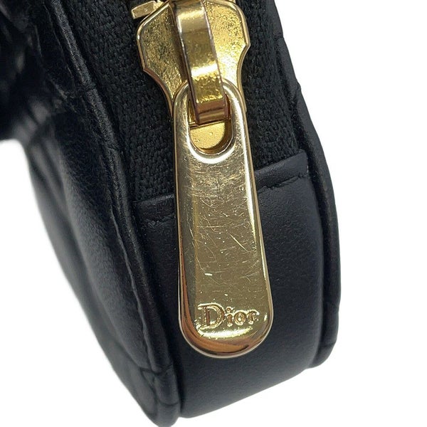 クリスチャン・ディオール スマホケース カナージュ レディディオール Call'in Dior フォンホルダー S0872ONMJ 黒 2way