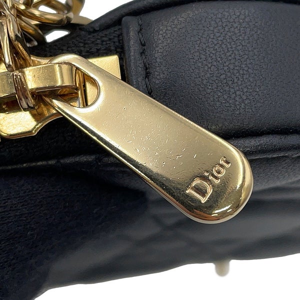 クリスチャン・ディオール スマホケース カナージュ レディディオール Call'in Dior フォンホルダー S0872ONMJ 黒 2way