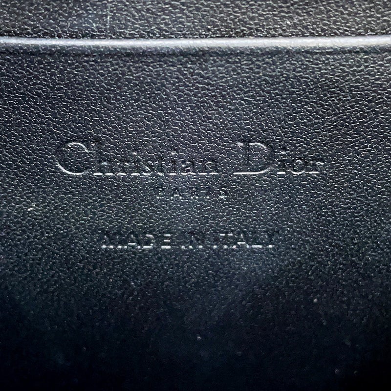 クリスチャン・ディオール スマホケース カナージュ レディディオール Call'in Dior フォンホルダー S0872ONMJ 黒 2way