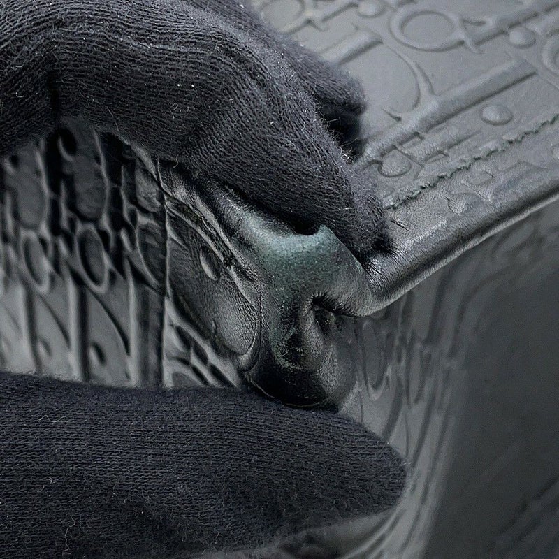 ディオール トートバッグ ブックトート オブリーク ラージ カーフレザー M1286ZWSO トロッター 黒