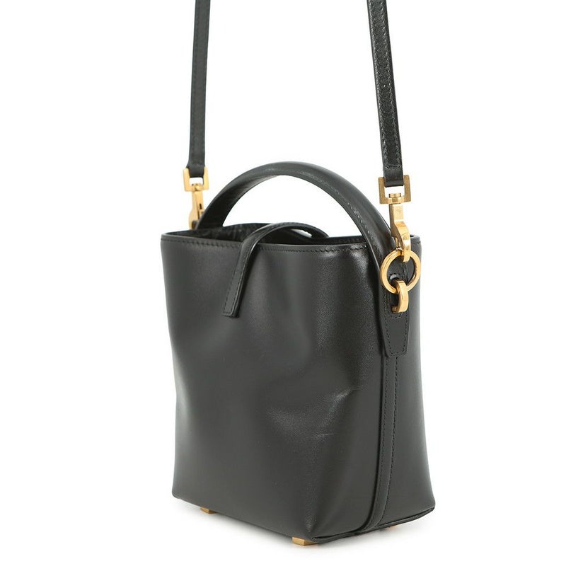 サンローランパリ ハンドバッグ LE 37 ミニ バケットバッグ レザー 765870 SAINT LAURENT PARIS 黒 2way