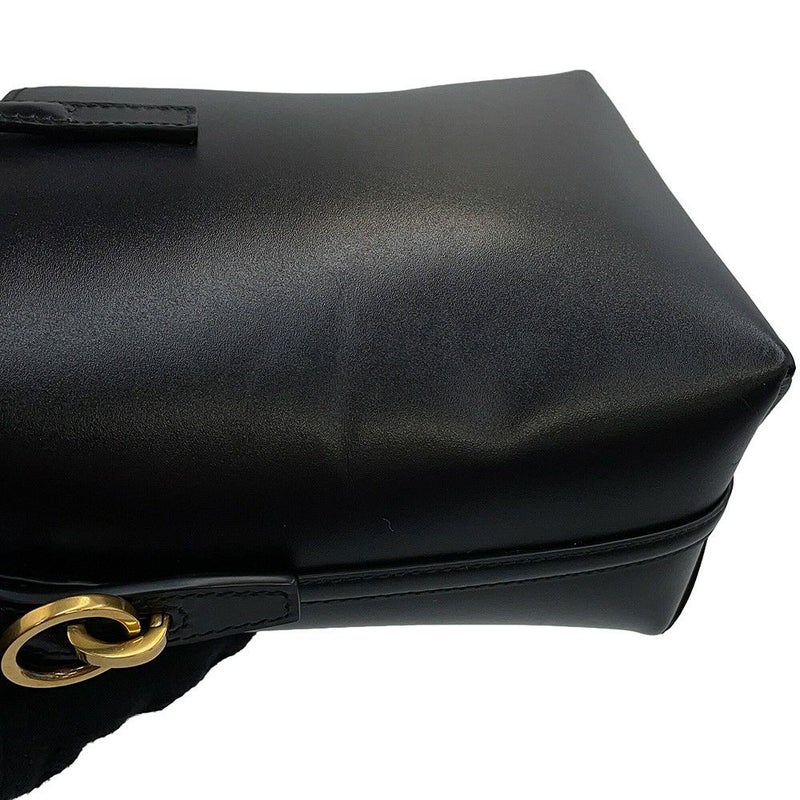 サンローランパリ ハンドバッグ LE 37 ミニ バケットバッグ レザー 765870 SAINT LAURENT PARIS 黒 2way