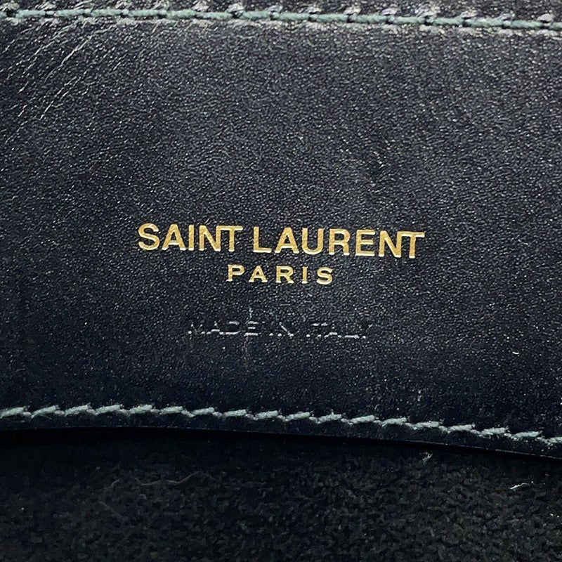 サンローランパリ ハンドバッグ LE 37 ミニ バケットバッグ レザー 765870 SAINT LAURENT PARIS 黒 2way