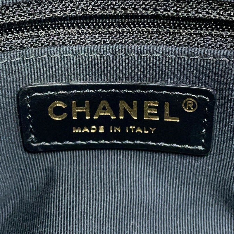 シャネル チェーンショルダーバッグ マトラッセ ココマーク ディアココ ミニ ナイロン AS3004 CAHNEL 黒 白 2way