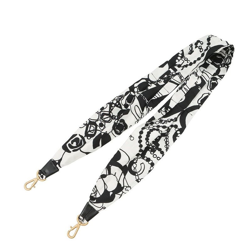 シャネル チェーンショルダーバッグ マトラッセ ココマーク ディアココ ミニ ナイロン AS3004 CAHNEL 黒 白 2way