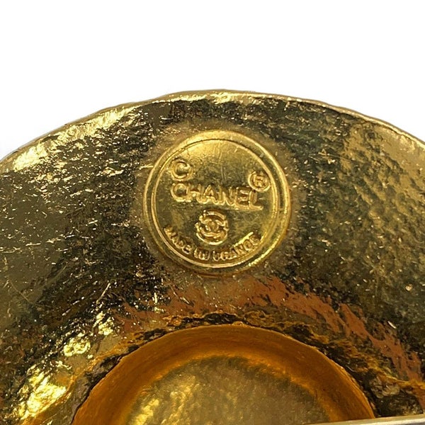 シャネル ブローチ 麦わら帽子モチーフ メタル CHANEL アクセサリー