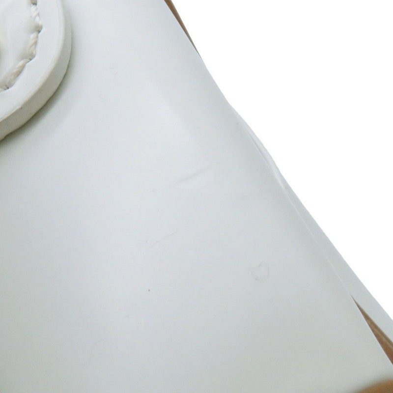 ルイヴィトン サンダル レザー トリニティライン ヒールサンダル レディースサイズ36 LOUIS VUITTON 靴 白 ホワイト