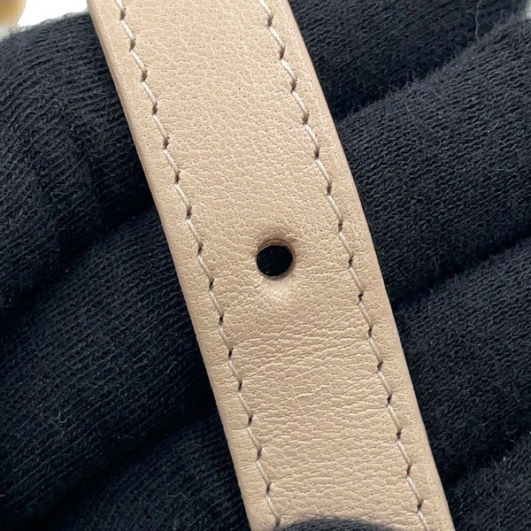 シャネル ボディバッグ ココマーク マトラッセ ミニチェーンベルトバッグ ラムスキン CHANEL 黒 ウエストポーチ