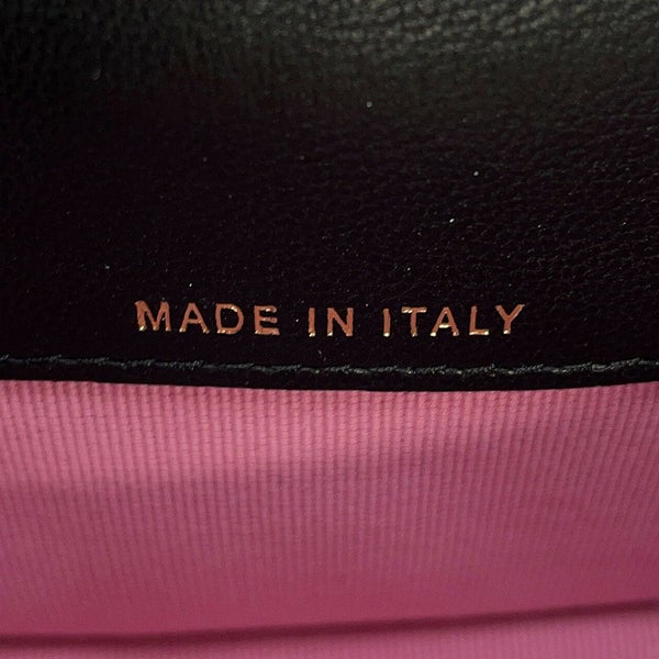 シャネル ボディバッグ ココマーク マトラッセ ミニチェーンベルトバッグ ラムスキン CHANEL 黒 ウエストポーチ