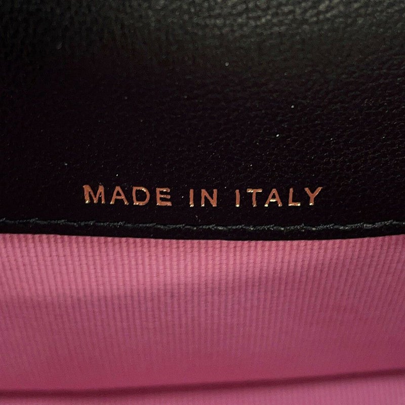 シャネル ボディバッグ ココマーク マトラッセ ミニチェーンベルトバッグ ラムスキン CHANEL 黒 ウエストポーチ