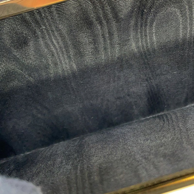 シャネル 長財布 ココマーク がま口 ロングウォレット キャビアスキン CHANEL 黒