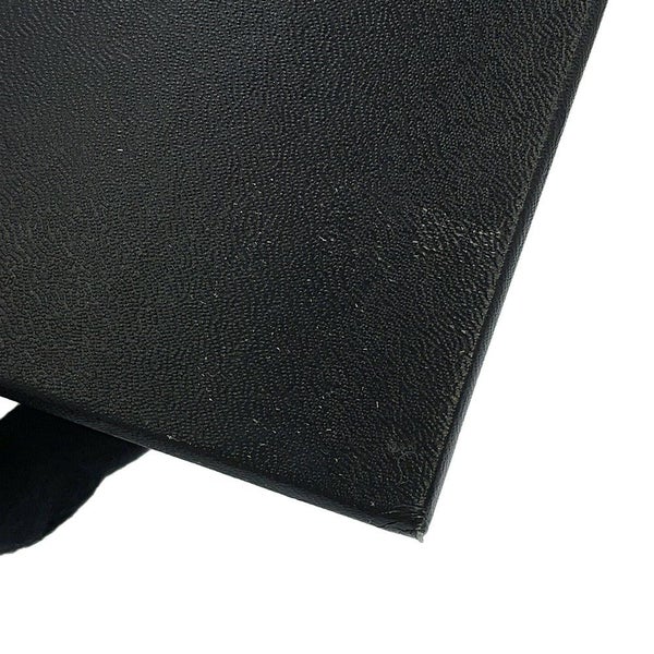 シャネル 長財布 ココマーク がま口 ロングウォレット キャビアスキン CHANEL 黒