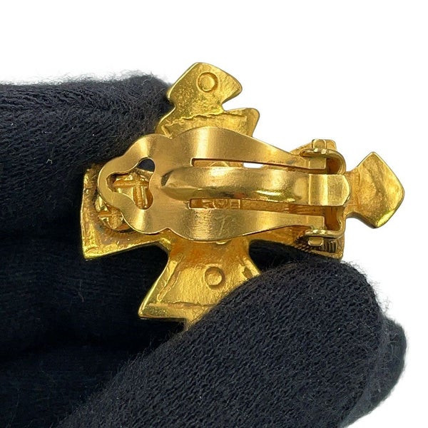 シャネル イヤリング ココマーク クロス メタル 94P CHANEL アクセサリー