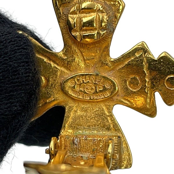 シャネル イヤリング ココマーク クロス メタル 94P CHANEL アクセサリー