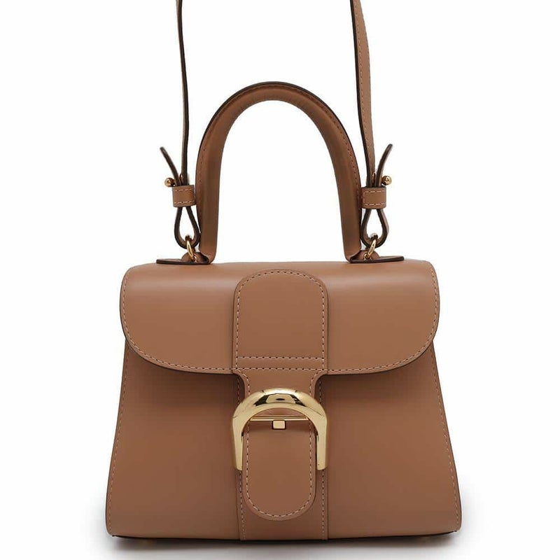 デルヴォー ハンドバッグ ブリヨン ミニ レザー AA0406AAM Delvaux バッグ 2wayショルダーバッグ