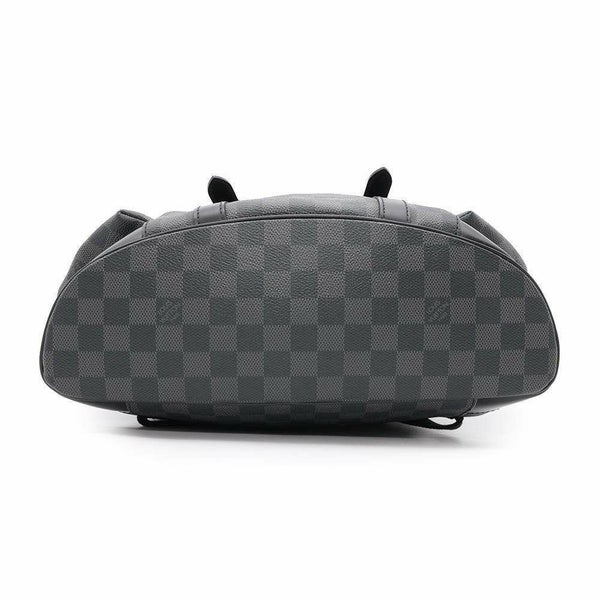 ルイヴィトン リュックサック ダミエ・グラフィット クリストファーMM N41379 LOUIS VUITTON バックパック 黒 ブラック