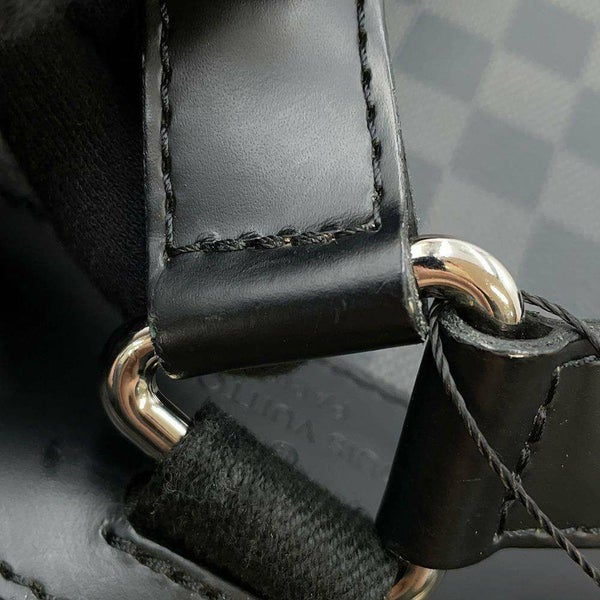 ルイヴィトン リュックサック ダミエ・グラフィット クリストファーMM N41379 LOUIS VUITTON バックパック 黒 ブラック