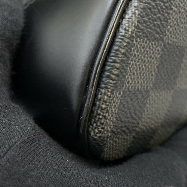 ルイヴィトン リュックサック ダミエ・グラフィット クリストファーMM N41379 LOUIS VUITTON バックパック 黒 ブラック