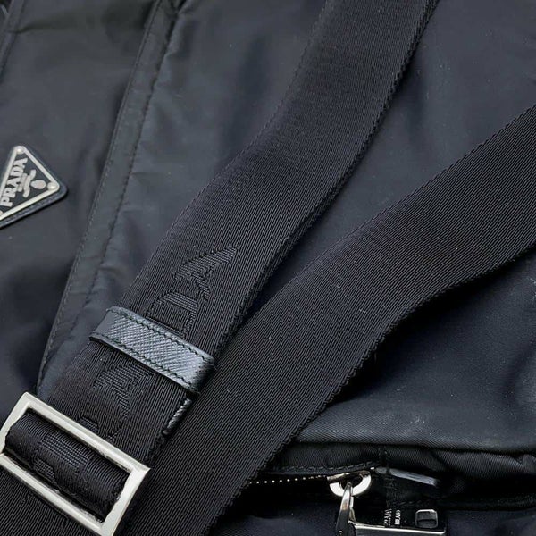 プラダ マザーズバッグ ナイロン 1BG102 PRADA 2wayショルダーバッグ ベビーバッグ トートバッグ 黒