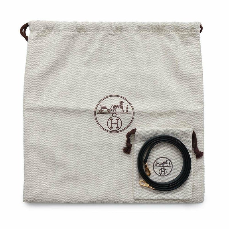 エルメス ボリード1923 ミニ ヴェールシプレ/ゴールド金具 オーストリッチ W刻印 2wayショルダー