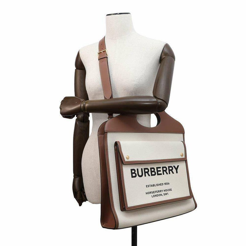バーバリー ハンドバッグ ミディアム ポケットバッグ 8039362 BURBERRY 2wayバッグ