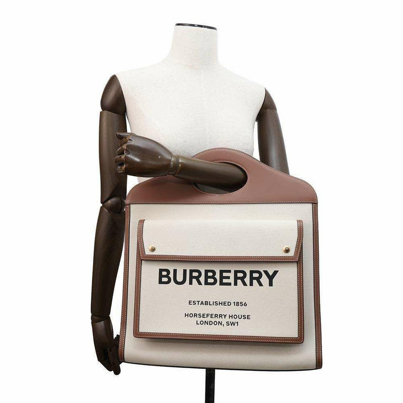 バーバリー ハンドバッグ ミディアム ポケットバッグ 8039362 BURBERRY 2wayバッグ