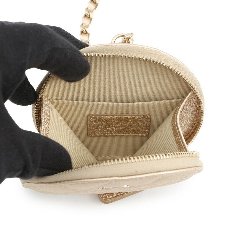 シャネル ノベルティ コインケース Airpodsproケース ラムスキン CHANEL 2024年イヤーズギフト