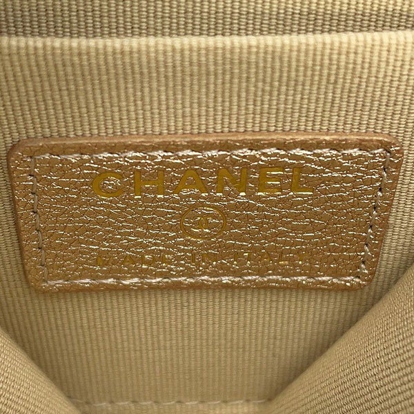 シャネル ノベルティ コインケース Airpodsproケース ラムスキン CHANEL 2024年イヤーズギフト