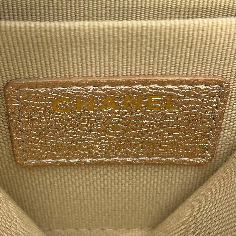 シャネル ノベルティ コインケース Airpodsproケース ラムスキン CHANEL 2024年イヤーズギフト