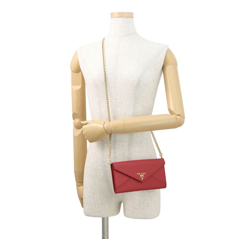 プラダ チェーンウォレット サフィアーノ レザー 1DH057 PRADA 財布